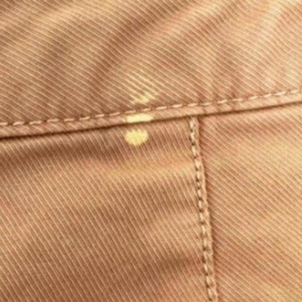 Gap Straight Up Khaki Tan Mid Rise Size 4 Preppy Acadamia Modern Classic - Picture 3 of 5